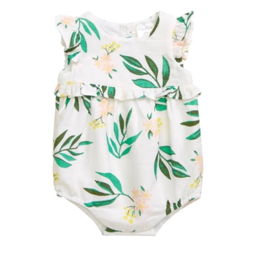 Nordstrom Baby Tropical Romper